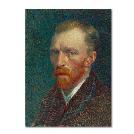 Trademark Fine Art Van Gogh 'Self Portrait' Canvas Art, 18x24 AA01188-C1824GG